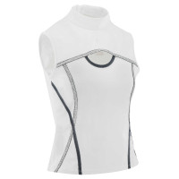 Polo Equithème Puebla Blanc / gris Polo Equithème Puebla Blanc / gris