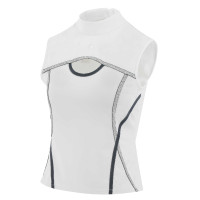 Polo Equithème Puebla Blanc / gris Polo Equithème Puebla Blanc / gris