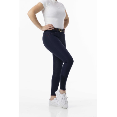 Pantalon Equithème Yolande recyclé Bleu marine