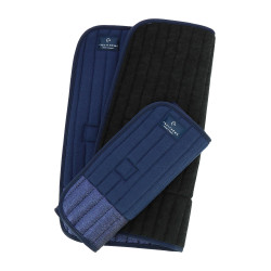 Sous-bandages Equithème Glitter Bleu marine