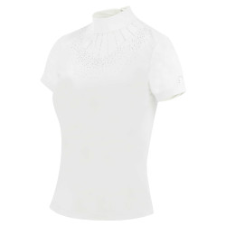 Polo Equithème London manches courtes Blanc Polo Equithème London manches courtes Blanc