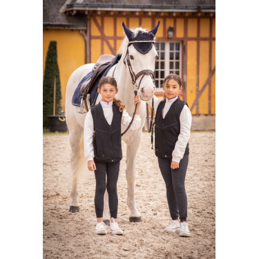 Gilet airbag Pénélope Airlight 2 enfant Noir