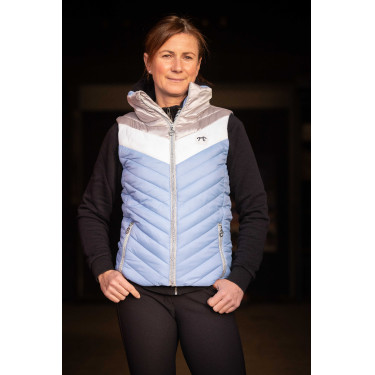 Doudoune Pénélope Camelia Bleu artic