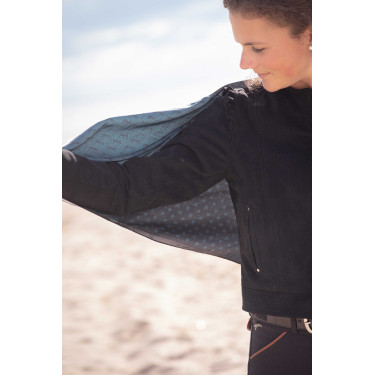 Etole Alix Pénélope Noir / bleu canard