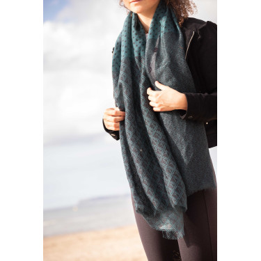 Etole Alix Pénélope Noir / bleu canard