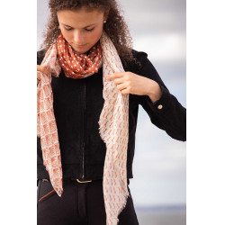 Etole Alix Pénélope Ecru / rouille Blanc Etole Alix Pénélope Ecru / rouille Blanc