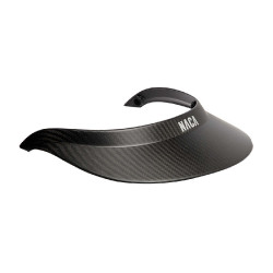 Visière pour casque NACA XL Carbone noir mat Visière pour casque NACA XL Carbone noir mat