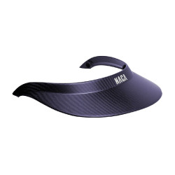 Visière pour casque NACA XL Carbone bleu mat Visière pour casque NACA XL Carbone bleu mat