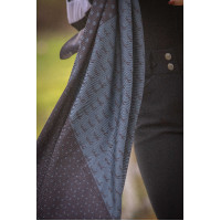 Foulard Pénélope Mya Ecru / rouille Blanc