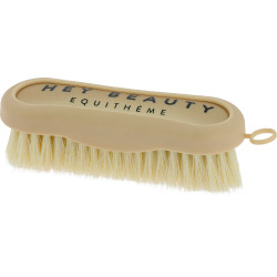 Brosse de tête Equithème Je t'aime Amande Marron