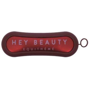 Brosse de tête Equithème Je t'aime Bordeaux
