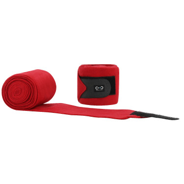 Bandes de polo Riding World Eco Rouge Bandes de polo Riding World Eco Rouge