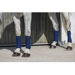 Bandes de polo Riding World Eco Bleu marine