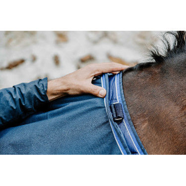 Sous-couverture Equithème Classic Bleu marine