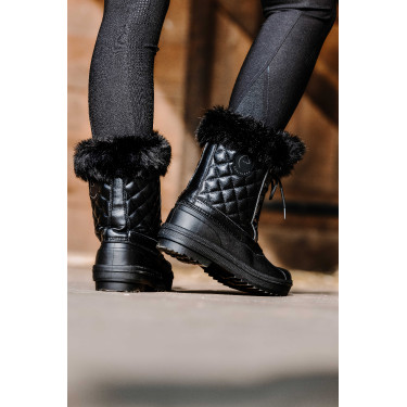Boots hiver Equithème Je t'aime Noir