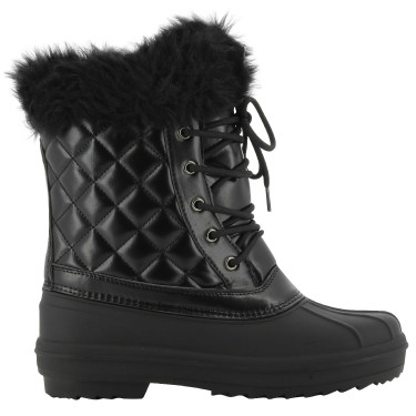 Boots hiver Equithème Je t'aime Noir