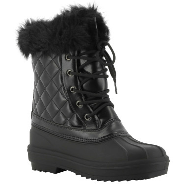 Boots hiver Equithème Je t'aime Noir