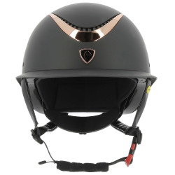 Casque Equithème Wings Rose gold / noir