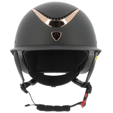 Casque Equithème Wings Rose gold / noir