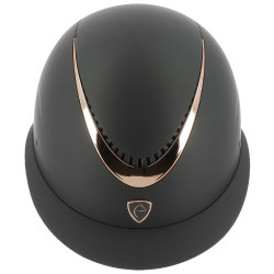 Casque Equithème Wings Rose gold / noir