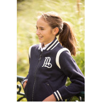 Sweat Pénélope University Marine / off white Bleu marine