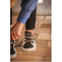 Sneackers Pénélope Galaxie Blanc / noir Sneackers Pénélope Galaxie Blanc / noir