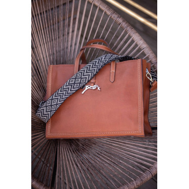 Sac à main Pénélope Romane Cognac Marron