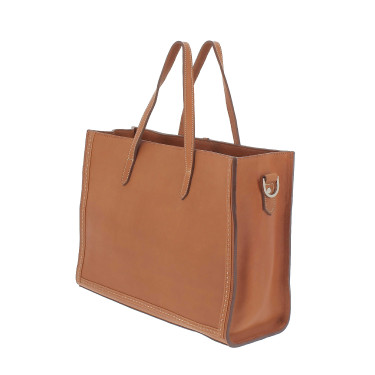 Sac à main Pénélope Romane Cognac Marron