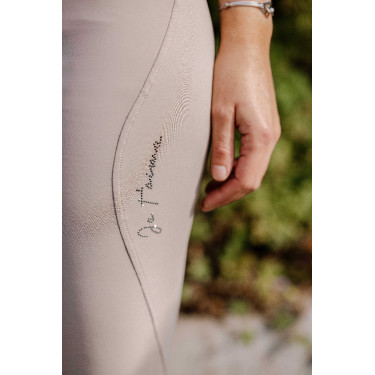 Pantalon Equithème Queen femme Taupe Marron Pantalon Equithème Queen femme Taupe Marron