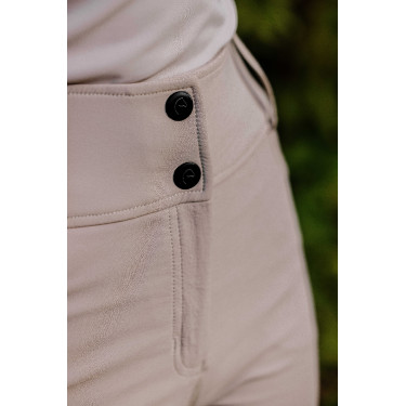 Pantalon Equithème Queen femme Taupe Marron Pantalon Equithème Queen femme Taupe Marron
