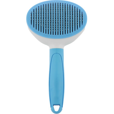 Brosse de toilettage Hippotonic Autonet Bleu