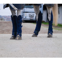 Guêtres de transport Equithème Classic Bleu marine Guêtres de transport Equithème Classic Bleu marine