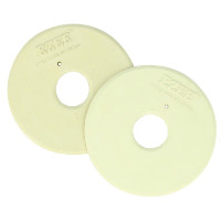 Rondelles de mors Norton semi-ouverte Noir Rondelles de mors Norton semi-ouverte Noir