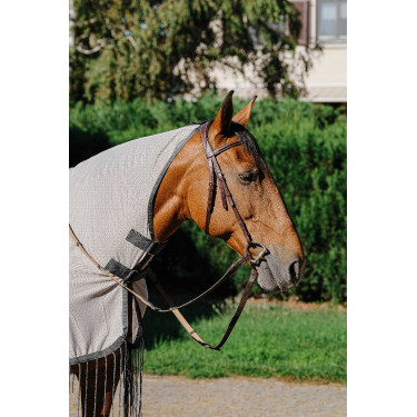 Chemise de travail Riding World anti-mouches Gris