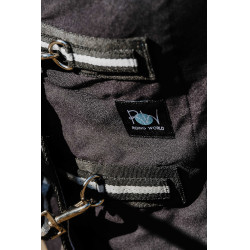 Chemise brillante Riding World Noir