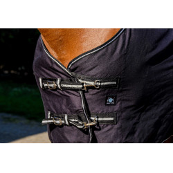 Chemise brillante Riding World Noir