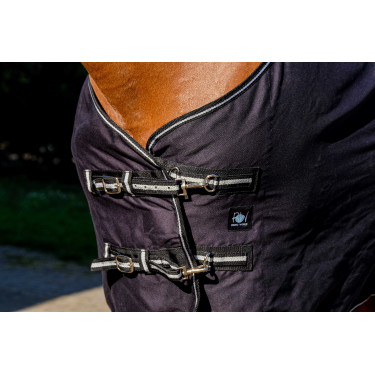 Chemise brillante Riding World Noir