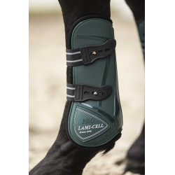 Guêtres avec protège-boulets Lami-Cell Elite Vert foncé