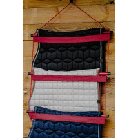 Présentoir échelle pour couverture Hippotonic Bordeaux