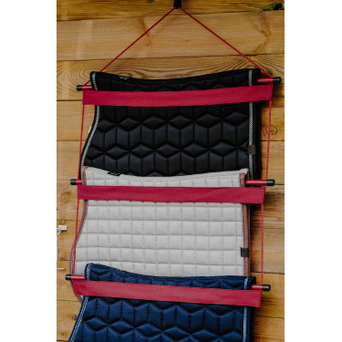 Présentoir échelle pour couverture Hippotonic Bordeaux