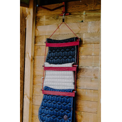 Présentoir échelle pour couverture Hippotonic Bordeaux