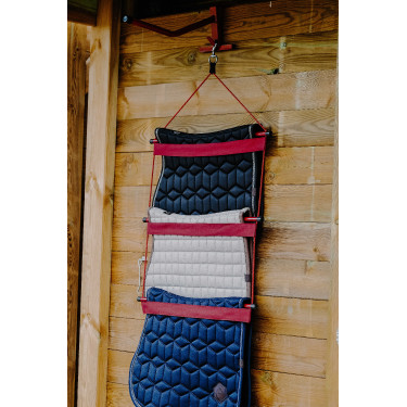 Présentoir échelle pour couverture Hippotonic Bordeaux