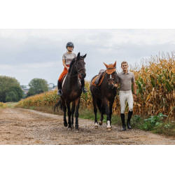 Polo Equithème Eric Taupe Marron