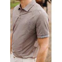 Polo Equithème Eric Bleu marine