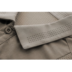 Polo Equithème Eric Taupe Marron