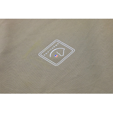 Polo Equithème Eric Taupe Marron