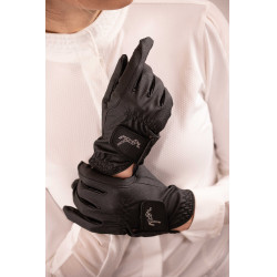 Gants Pisma Strass Pénélope Noir Gants Pisma Strass Pénélope Noir