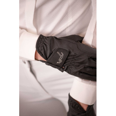 Gants Pisma Strass Pénélope Noir Gants Pisma Strass Pénélope Noir
