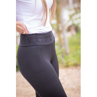 Legging Delphe Pénélope Noir Legging Delphe Pénélope Noir