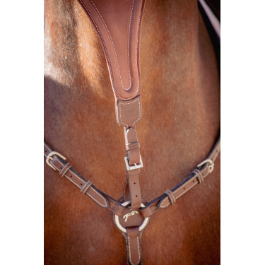Flèche de martingale Pénélope Bip Plain Elastique Noisette Marron